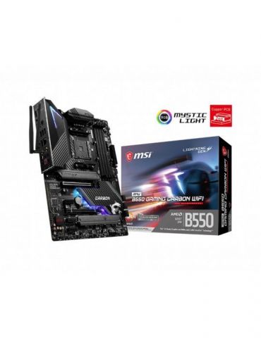 Placa de baza msi mpg b550 gaming carbon wifi skt am4 atx amd b550 4 x ddr4 max. 128 gb 6 x sata 2 x m.2 7.1 mpg_b550_gaming_car
