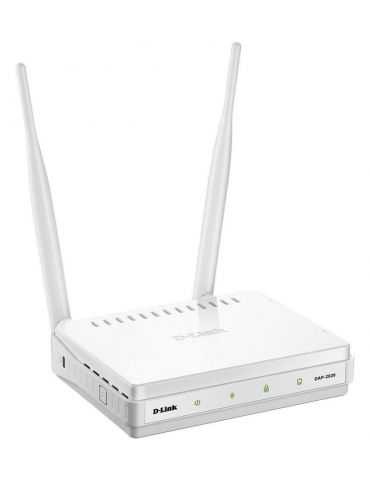Wireless access point d-link dap-2020 802.11n/g/b wireless lan one 10/100base-tx D-link - 1