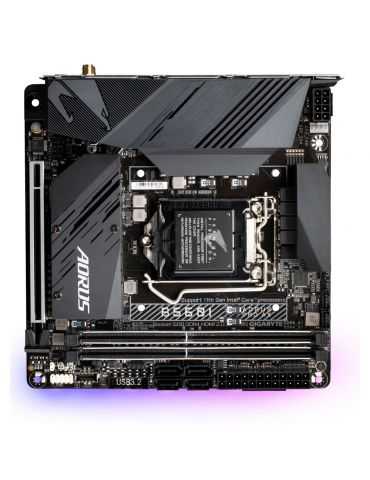 Gigabyte B560I AORUS PRO AX plăci de bază Intel B560 Express LGA 1200 mini ITX Gigabyte - 1