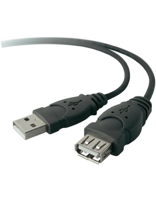 Cablu belkin cablu extensie usbam/usbaf 4.8m f3u153bt4.8m Belkin - 1