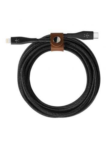 Boost-charge usb-c cable with lightning connector + strap (made with Belkin - 1